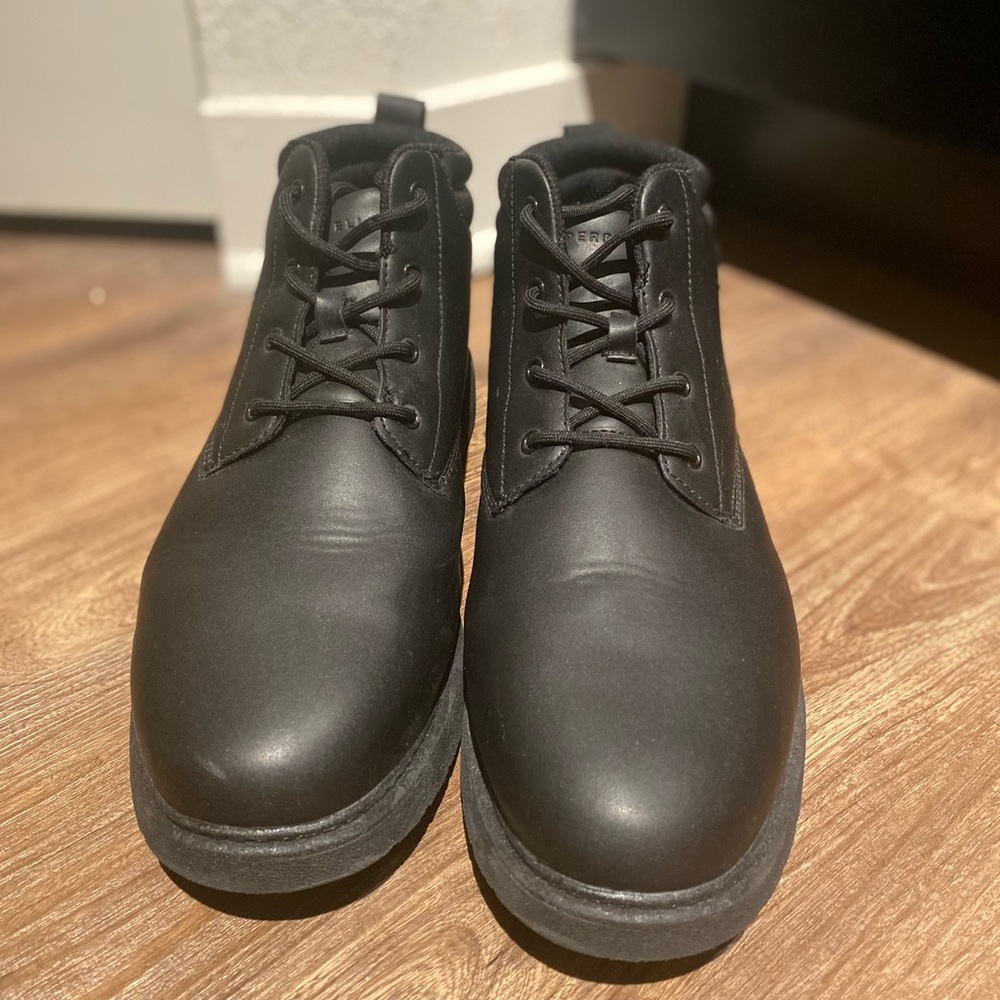 PERRY ELLIS black boots, size 11